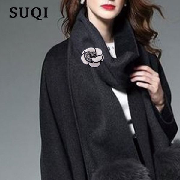 suqi korean high-grade flower brooch cloth art classic camellia broche pins & brooches women shawl shirt collar accessories 2020, Gray
suqi korean high-grade flower brooch cloth art classic camellia broche pins & brooches women shawl shirt collar accessories 2020, Gray
