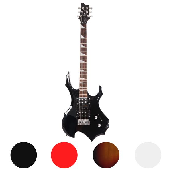 glarry electric guitar 5 pickup shaped pack strap picks shake cable wrench tool black us stock
glarry electric guitar 5 pickup shaped pack strap picks shake cable wrench tool black us stock