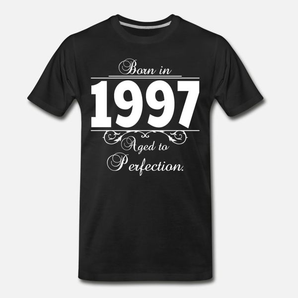 born in age 1997 birthday t shirt men personalized cotton round neck natural fit comfortable summer style normal shirt
born in age 1997 birthday t shirt men personalized cotton round neck natural fit comfortable summer style normal shirt