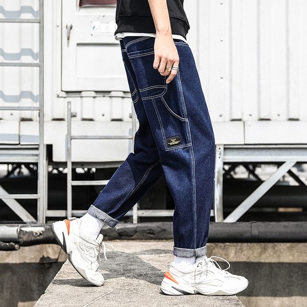 men's 2020 autumn ankle-length pants trendy br straight jeans harlan tapered jeans and trouserstrousers and trousers dad pants lvisd, Blue
men's 2020 autumn ankle-length pants trendy br straight jeans harlan tapered jeans and trouserstrousers and trousers dad pants lvisd, Blue