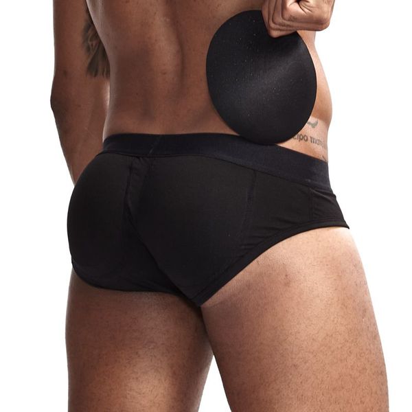 jockmail men's boxer briefs fashion push the cup briefs u convex shape expand plump hips briefs pure cotton breathable soft men's, Black;white 
jockmail men's boxer briefs fashion push the cup briefs u convex shape expand plump hips briefs pure cotton breathable soft men's, Black;white