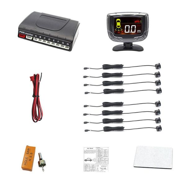 reversing radar six-probe lcd liquid crystal reversing radar front and rear double alarm car
reversing radar six-probe lcd liquid crystal reversing radar front and rear double alarm car