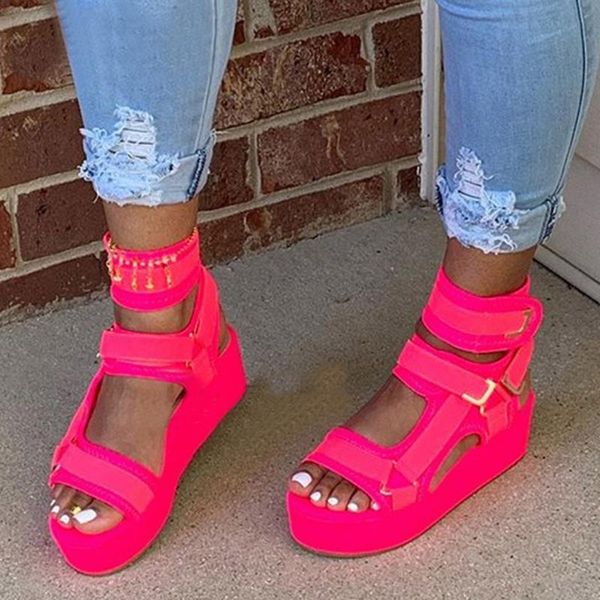 summer platform women sandals open toe ankel strap flats comfortable beach women shoes femmes sandales chaussures femme, Black
summer platform women sandals open toe ankel strap flats comfortable beach women shoes femmes sandales chaussures femme, Black