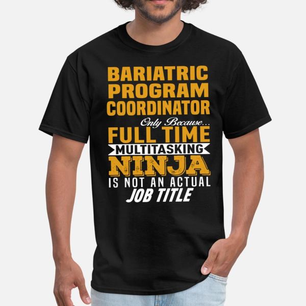 bariatric program coordinator t shirt men customize short sleeve o-neck clothes cute funny casual summer style normal shirt
bariatric program coordinator t shirt men customize short sleeve o-neck clothes cute funny casual summer style normal shirt