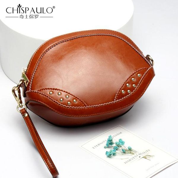 cow leather women shell bag luxury designer fashion rivet women messenger bag new brand satchel clutches bolsos mujer
cow leather women shell bag luxury designer fashion rivet women messenger bag new brand satchel clutches bolsos mujer
