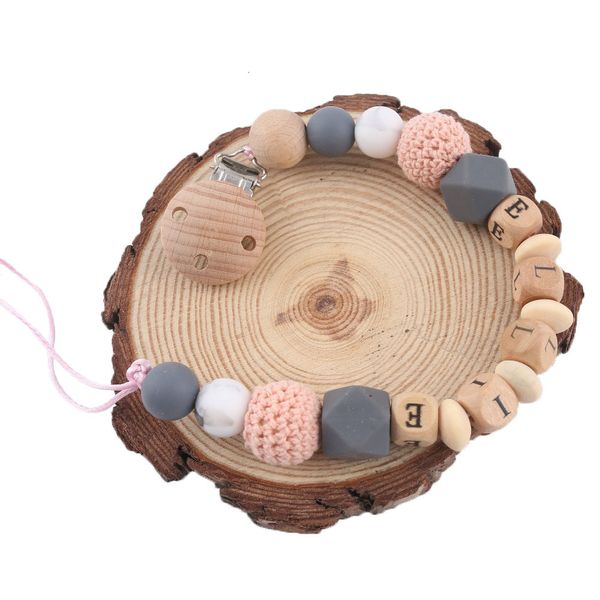 1pc pacifier chain clip personalised name baby teether gifts wooden rodent nipple holder perle silicone beads childen's goods
1pc pacifier chain clip personalised name baby teether gifts wooden rodent nipple holder perle silicone beads childen's goods