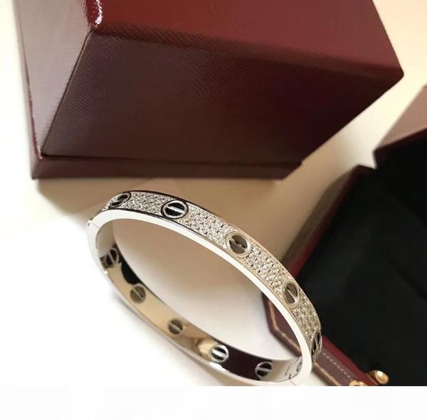 luxury designer 925 sterling silver plated 18k gold white gold bracelet woman gift, Black
luxury designer 925 sterling silver plated 18k gold white gold bracelet woman gift, Black
