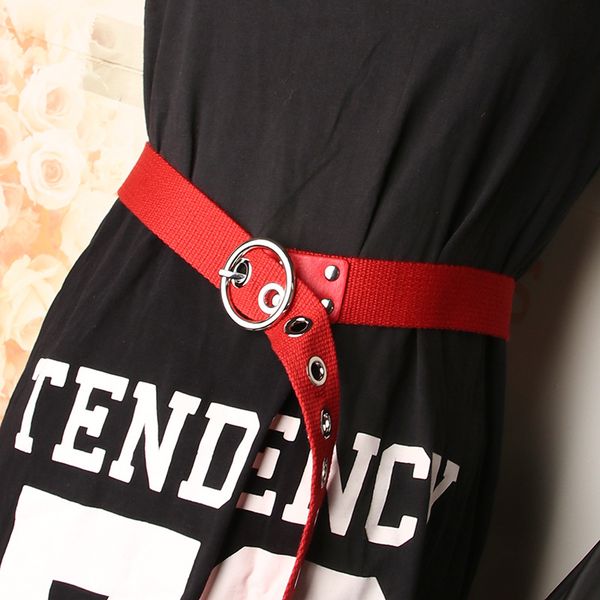 new arrivals time-limited designers korean style womens casual all-match canvas eyelet with cool hollow corns decorative belt skirt pants be, Black;brown
new arrivals time-limited designers korean style womens casual all-match canvas eyelet with cool hollow corns decorative belt skirt pants be, Black;brown