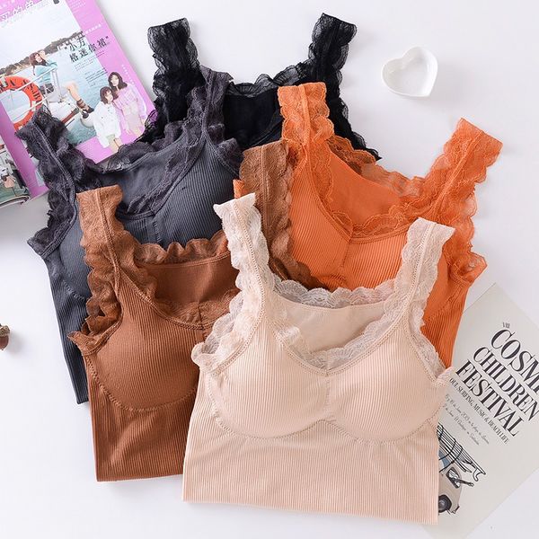 camisoles & tanks lace side women long tank 2021 arrival fashion wire camis beauty back padded sexy, Black;white
camisoles & tanks lace side women long tank 2021 arrival fashion wire camis beauty back padded sexy, Black;white