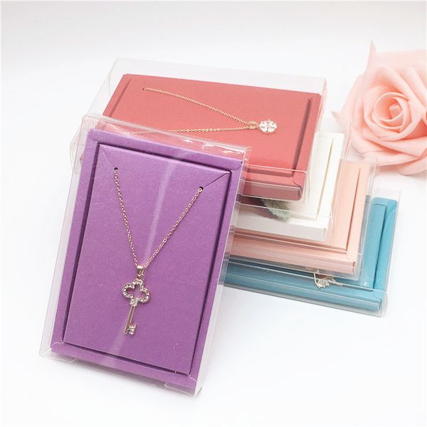 12pcs clear pvc necklace displays boxes transparent waterproof plastic jewelry gift boxes earring pendant packing boxes 12*8*2cm mx200810, Black;white
12pcs clear pvc necklace displays boxes transparent waterproof plastic jewelry gift boxes earring pendant packing boxes 12*8*2cm mx200810, Black;white
