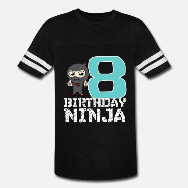 birthday ninja party 8th samurai ninjas gift t shirt men customized cotton s-xxxl slim interesting breathable summer outfit shirt
birthday ninja party 8th samurai ninjas gift t shirt men customized cotton s-xxxl slim interesting breathable summer outfit shirt