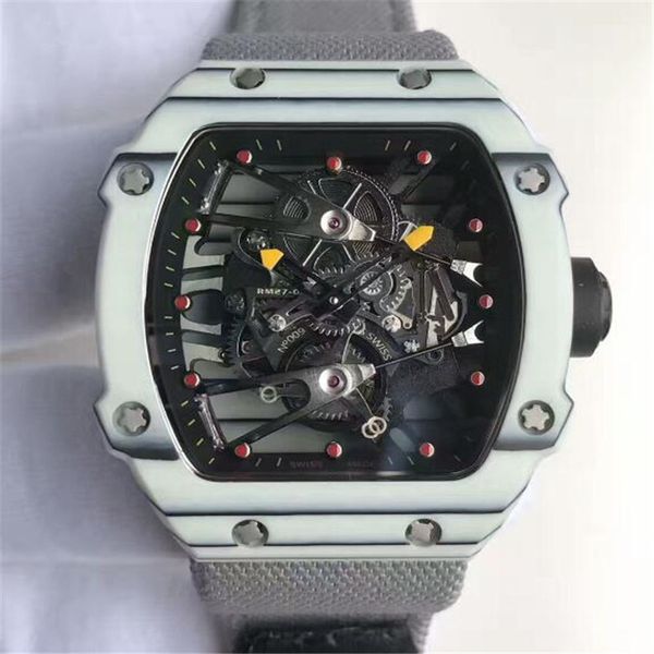 27-02 luxury mens automatic mechanical black carbon fiber wristwatches skeleton tourbillon transparent ribbon men sport watch, Slivery;brown
27-02 luxury mens automatic mechanical black carbon fiber wristwatches skeleton tourbillon transparent ribbon men sport watch, Slivery;brown