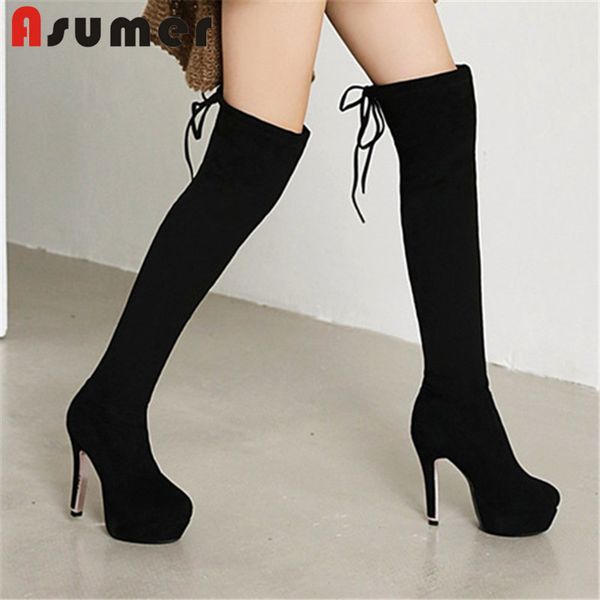asumer 2020 big size 34-48 thin high heel platform shoes women stretch boots leopard over the knee boots woman, Black
asumer 2020 big size 34-48 thin high heel platform shoes women stretch boots leopard over the knee boots woman, Black