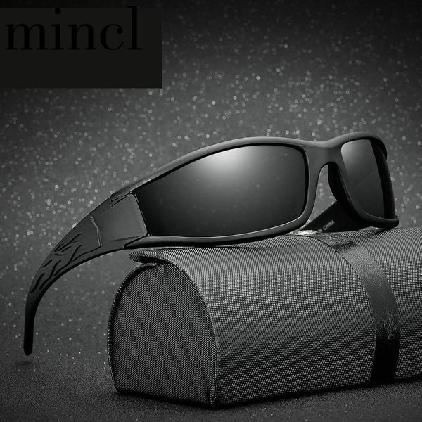 mincl brand design polarized sunglasses men square mirror luxury vintage summer male sun glasses for men driver shades uv400 nx, White;black
mincl brand design polarized sunglasses men square mirror luxury vintage summer male sun glasses for men driver shades uv400 nx, White;black