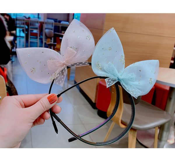 12pcs fashion cute glitter ears hairbands hard headbands gauze bowknot hair sticks princess headwear hair accessories, Slivery;white
12pcs fashion cute glitter ears hairbands hard headbands gauze bowknot hair sticks princess headwear hair accessories, Slivery;white
