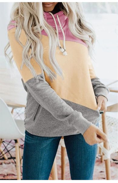 dropshipping loose striped print contrast color panelled hooded sweatshirts autumn winter womens designer hoodie fashion female clothing, Black
dropshipping loose striped print contrast color panelled hooded sweatshirts autumn winter womens designer hoodie fashion female clothing, Black