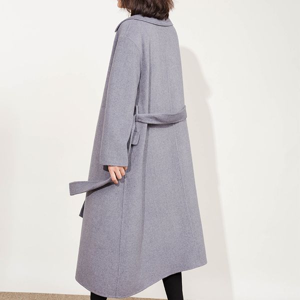 women's wool & blends autumn winter elegant coat arrival long sleeve lady gray trench work wear abrigos de mujer lx1911, Black
women's wool & blends autumn winter elegant coat arrival long sleeve lady gray trench work wear abrigos de mujer lx1911, Black
