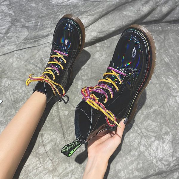 shoes woman flat boots luxury designer booties ladies boots-women lace up round toe low fashion 2020 ankle summer rock rome, Black
shoes woman flat boots luxury designer booties ladies boots-women lace up round toe low fashion 2020 ankle summer rock rome, Black