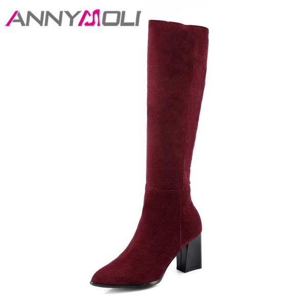 annymoli высокие каблуки женщины boots женщины колено высокие сапоги новая осень tall квадратные каблуки zip зимняя обувь red plus размер 3, Black
annymoli высокие каблуки женщины boots женщины колено высокие сапоги новая осень tall квадратные каблуки zip зимняя обувь red plus размер 3, Black