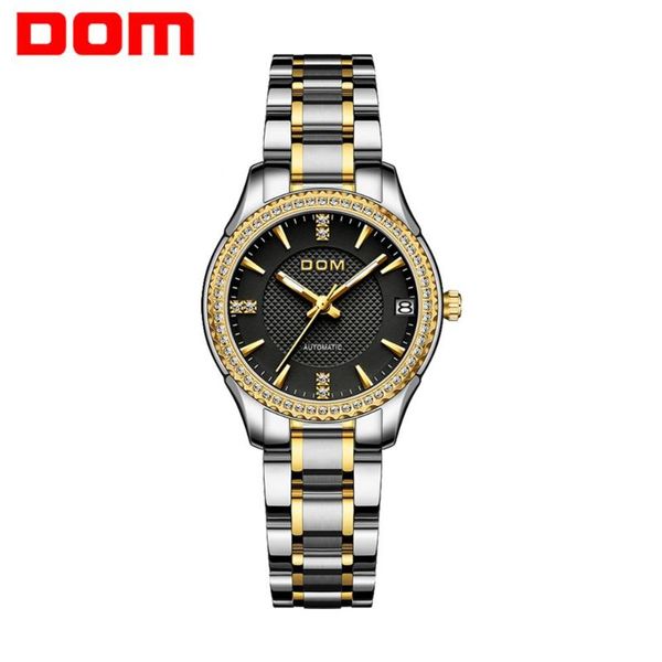 automatic mechanical watchcouple watch business female watch sports men's waterproof stainless steel luminous fashion, Slivery;brown
automatic mechanical watchcouple watch business female watch sports men's waterproof stainless steel luminous fashion, Slivery;brown