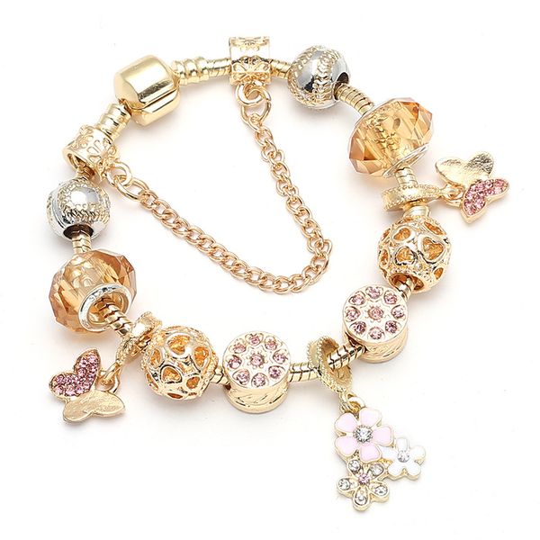 bracelet butterfly flying fashion creative small flower pendant simple and elegant wrist strap delicate accessories high quality, Golden;silver
bracelet butterfly flying fashion creative small flower pendant simple and elegant wrist strap delicate accessories high quality, Golden;silver