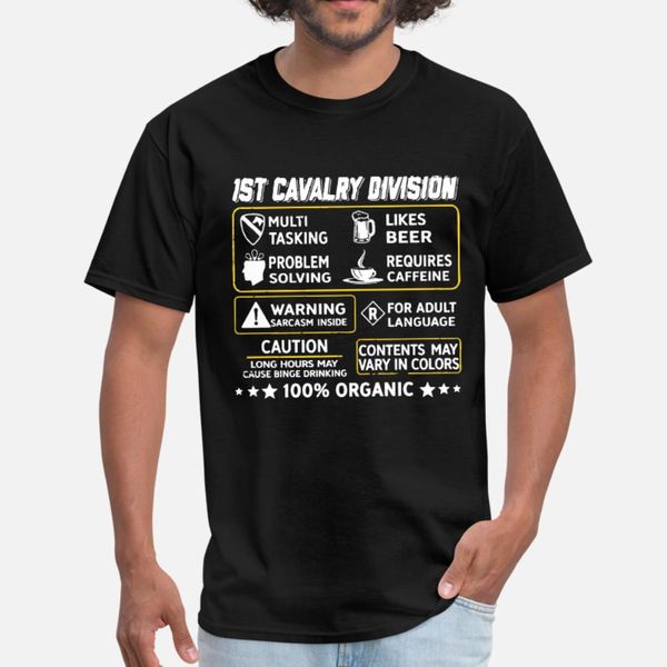 1st cavalry division multi tasking problem solving t shirt men designing short sleeve crew neck clothing anti-wrinkle funny casual shirt
1st cavalry division multi tasking problem solving t shirt men designing short sleeve crew neck clothing anti-wrinkle funny casual shirt