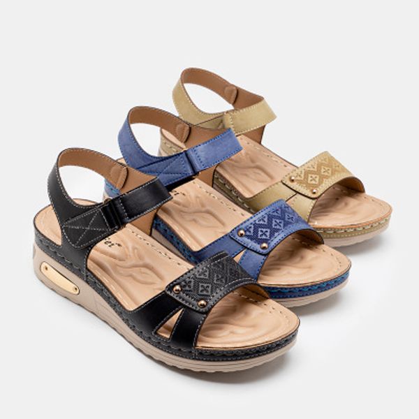 2020 summer new sandals women casual all-match light and comfortable large size sandals, Black
2020 summer new sandals women casual all-match light and comfortable large size sandals, Black