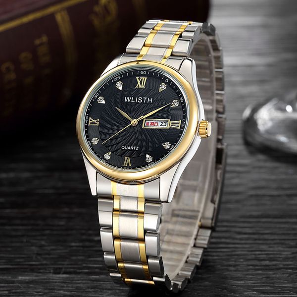 watch steel belt business leisure quartz male watch korean version set diamond waterproof luminous double calendar student, Slivery;brown
watch steel belt business leisure quartz male watch korean version set diamond waterproof luminous double calendar student, Slivery;brown