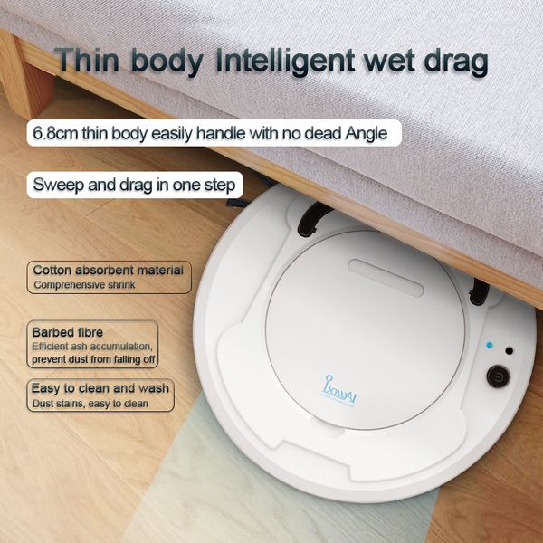 1800pa auto smart robot vacuum cleaner usb rechargeable floor cleaner dry wet sweeping household 3 in 1 smart sweeper robot
1800pa auto smart robot vacuum cleaner usb rechargeable floor cleaner dry wet sweeping household 3 in 1 smart sweeper robot