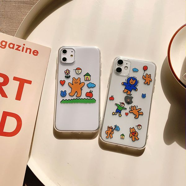 cartoon retro bear doll cute phone case for iphone 11 pro max x xr case silicone cover for iphone case high quality
cartoon retro bear doll cute phone case for iphone 11 pro max x xr case silicone cover for iphone case high quality