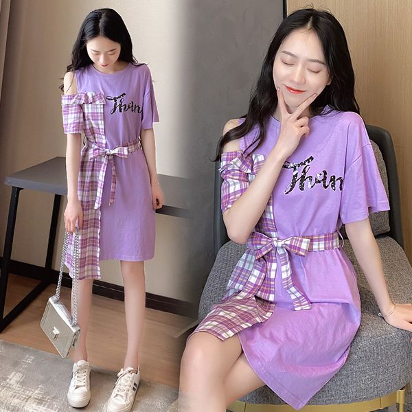 911# maternity clothes summer cotton short sleeve loose stylish asymmetric dress for pregnant women pregnancy clothes, White
911# maternity clothes summer cotton short sleeve loose stylish asymmetric dress for pregnant women pregnancy clothes, White