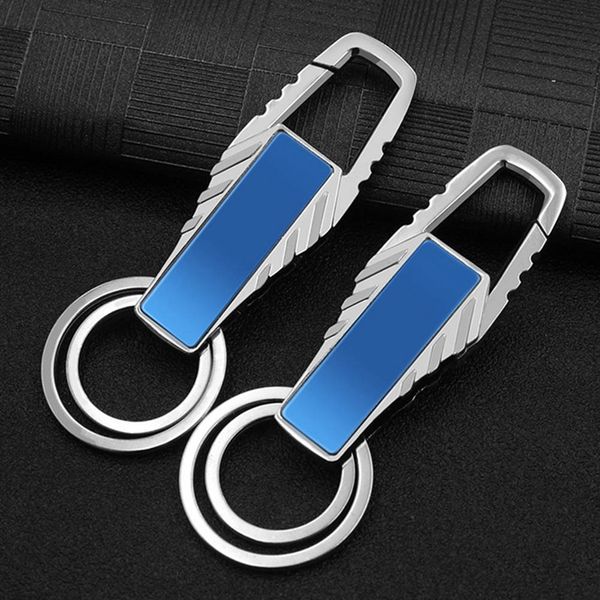 atmospheric men's fashion creative metal car keyring keychain key chain ring car key holder gift 4 colors, Silver
atmospheric men's fashion creative metal car keyring keychain key chain ring car key holder gift 4 colors, Silver