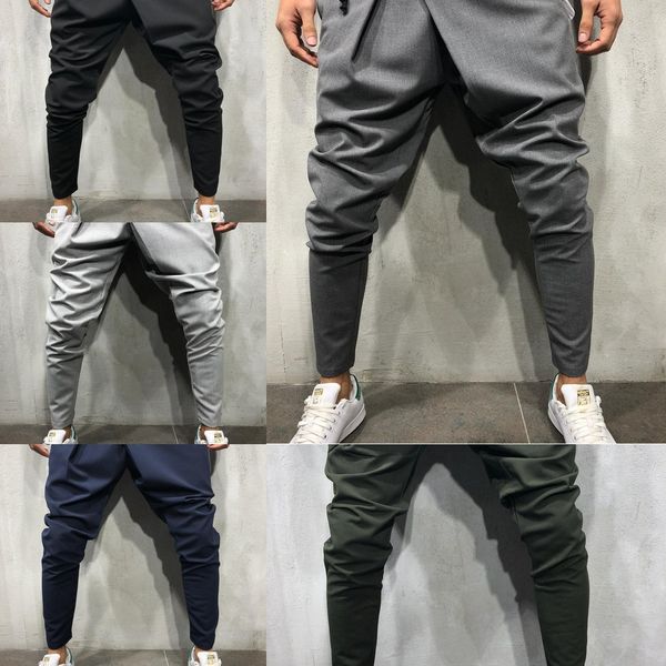 2019 new men's drawstring mid- hip hop casual solid trousers and trouserscolor ankle-length 2019 new men's drawstring waist pants, Blue
2019 new men's drawstring mid- hip hop casual solid trousers and trouserscolor ankle-length 2019 new men's drawstring waist pants, Blue