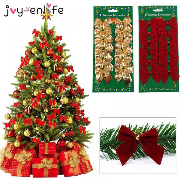 joy-enlife 12pcs/lot bow tie christmas tree decoration christmas pendant tree decoration baubles fashion new year supplies
joy-enlife 12pcs/lot bow tie christmas tree decoration christmas pendant tree decoration baubles fashion new year supplies