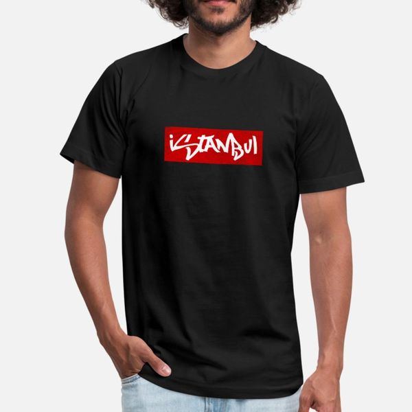 istanbul turkey font t shirt men designer tee shirt euro size s-3xl fit crazy basic spring autumn formal shirt