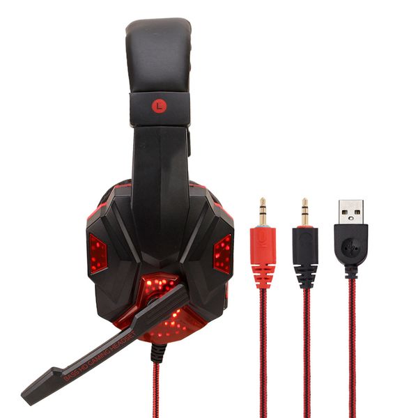 sy830 wired gaming headset with led light 3.5mm plug professional computer earphones deep bass with hd microphone for pc ps4 gamer
sy830 wired gaming headset with led light 3.5mm plug professional computer earphones deep bass with hd microphone for pc ps4 gamer