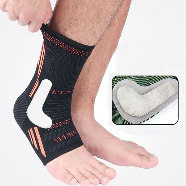 1 pair compression ions ankle support running exercise jogging silicone gel pads anti sprain ankle brace sports safety, Blue;black
1 pair compression ions ankle support running exercise jogging silicone gel pads anti sprain ankle brace sports safety, Blue;black