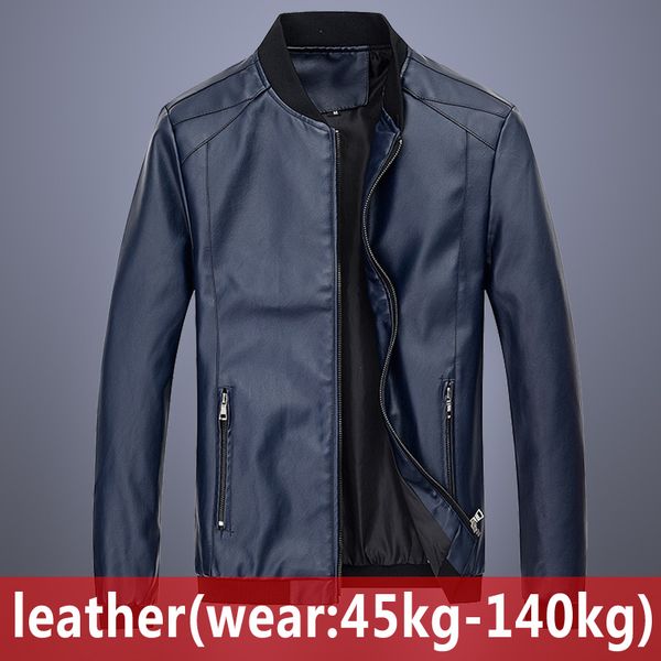 2020 new men's leather coat mens clothing black jacket new spring autumn large size clothes
2020 new men's leather coat mens clothing black jacket new spring autumn large size clothes