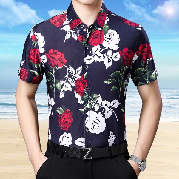 selling mens summer floral printing shirts male short sleeve casual clothes fashion printing dress shirt ing, White;black
selling mens summer floral printing shirts male short sleeve casual clothes fashion printing dress shirt ing, White;black