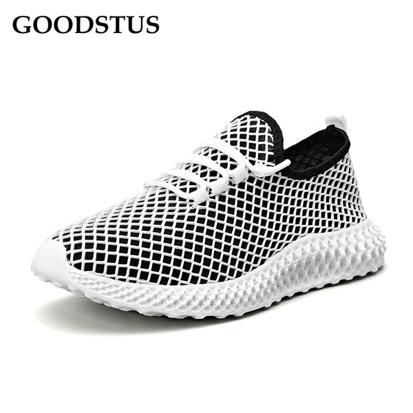goodstus мужчины mesh мягкие тапки дышащий темный цвет комфортный высокое качество anti-slip легкий мужской открытый кроссовки, Black
goodstus мужчины mesh мягкие тапки дышащий темный цвет комфортный высокое качество anti-slip легкий мужской открытый кроссовки, Black