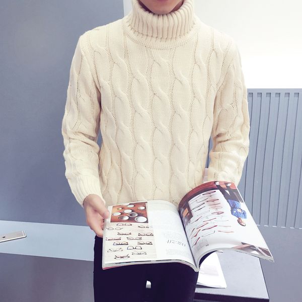 2020 autumn winter new turtleneck sweater male sweater men's slim underwear shirt fashion and leisure sweaters, White;black
2020 autumn winter new turtleneck sweater male sweater men's slim underwear shirt fashion and leisure sweaters, White;black