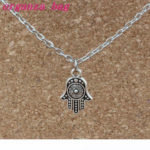 15pcs lots antique silver hamsa hand alloy charms pendant necklaces jewelry diy 23.6inches chains a-377d
15pcs lots antique silver hamsa hand alloy charms pendant necklaces jewelry diy 23.6inches chains a-377d