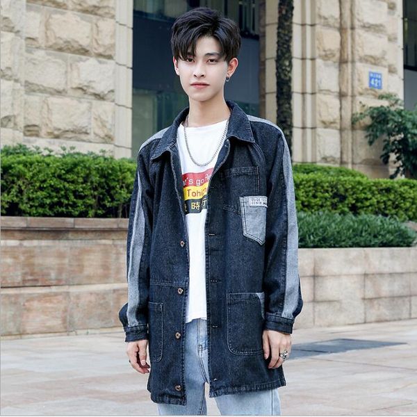 new design fashion denim jacket men long sleeve loose men coat outwear turn-down collar male casual denim jacket plus size 5xl, Tan;black
new design fashion denim jacket men long sleeve loose men coat outwear turn-down collar male casual denim jacket plus size 5xl, Tan;black