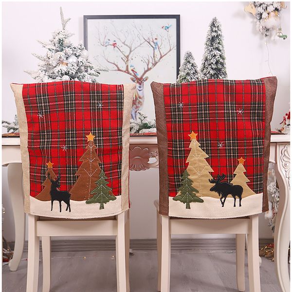 chair covers christmas back cover forest plaid elk home restaurant atmosphere decoration
chair covers christmas back cover forest plaid elk home restaurant atmosphere decoration
