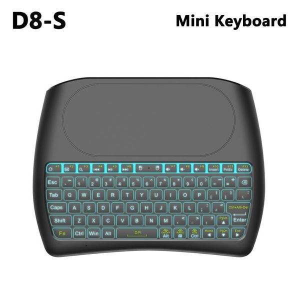d8-s 2.4g mini wireless keyboard 7 color backlit air mouse with full touchpad smart remote control upgrade from i8 for tv box pc
d8-s 2.4g mini wireless keyboard 7 color backlit air mouse with full touchpad smart remote control upgrade from i8 for tv box pc