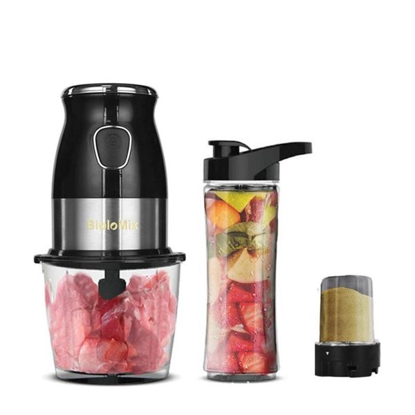 bpa 500w portable personal mixer blender processor with chopper bowl 600ml baby bottle squeezer baby maker
bpa 500w portable personal mixer blender processor with chopper bowl 600ml baby bottle squeezer baby maker