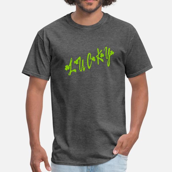 lucky txt shamrock t shirt men design 100% cotton s-xxxl family crazy basic summer style cool shirt
lucky txt shamrock t shirt men design 100% cotton s-xxxl family crazy basic summer style cool shirt