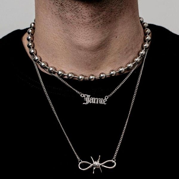 purui gothic 3pcs layered thorns pedant necklace for women silver color punk chains choker men necklace rock fashion jewelry
purui gothic 3pcs layered thorns pedant necklace for women silver color punk chains choker men necklace rock fashion jewelry
