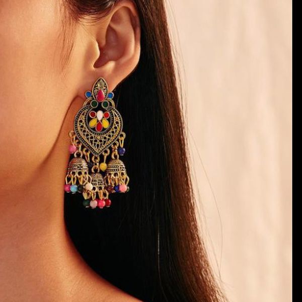 explosions jewelry european and american fashion tassel earrings bohemian alloy earrings earrings women, Silver
explosions jewelry european and american fashion tassel earrings bohemian alloy earrings earrings women, Silver