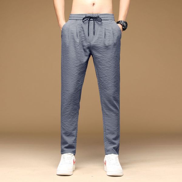 men's pants ice silk long summer ultra-thin breathable casual youth korean wild harem sports trend, Black
men's pants ice silk long summer ultra-thin breathable casual youth korean wild harem sports trend, Black